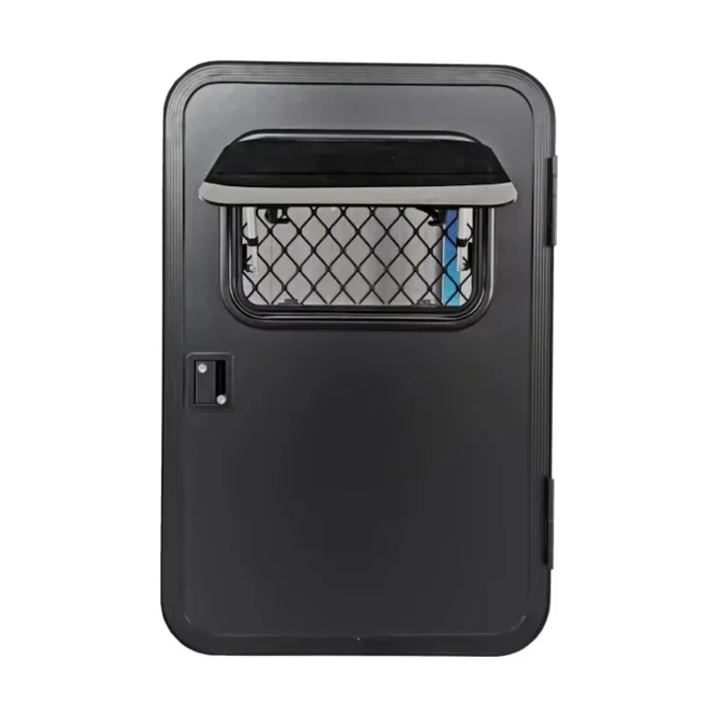 RV مقطورة سبائك الألومنيوم Tophung متمحور نافذة RV دخول الباب صالح لسمك الجدار 30-60 مللي متر #1