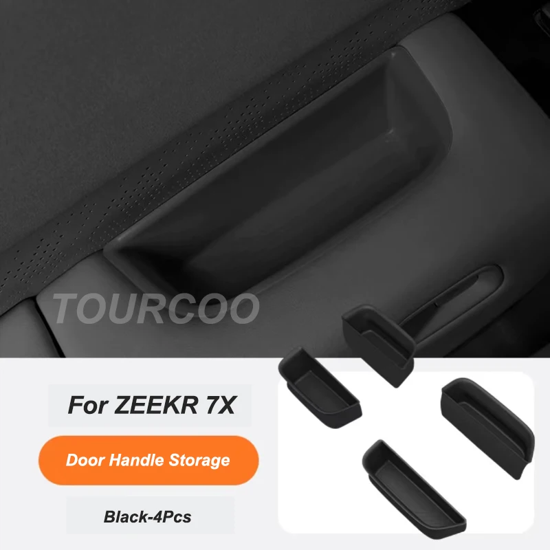 For Zeekr 7X 2024 2025 Center Console Water Cup Frame Cover Anti-slip Wireless Charging Silicone Mat Accessories