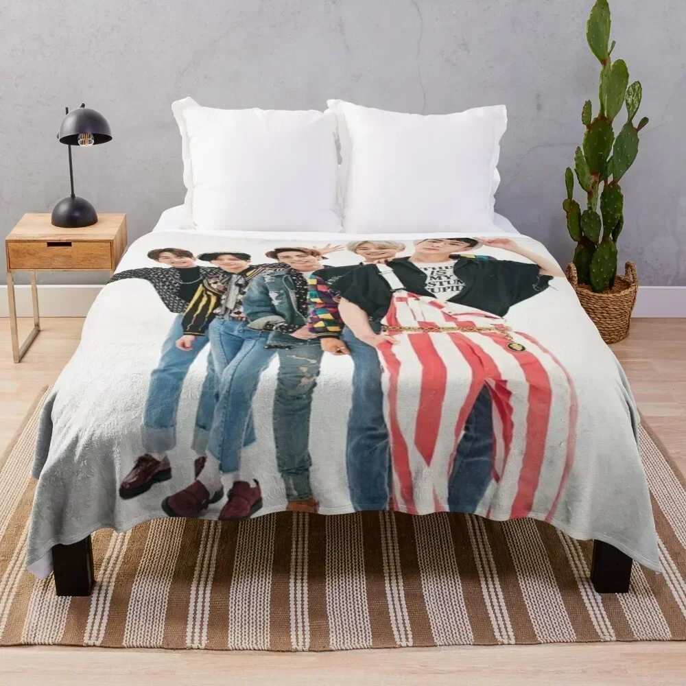 

SHINee 1 of 1 Throw Blanket Stylish Decor Blanket Gift for Friends Roommate