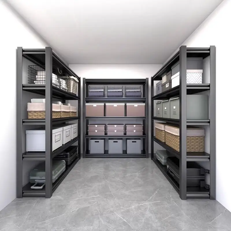 Household shelves, shelves, balcony, warehouse, storage shelves, basement display, multi-layer floor storage