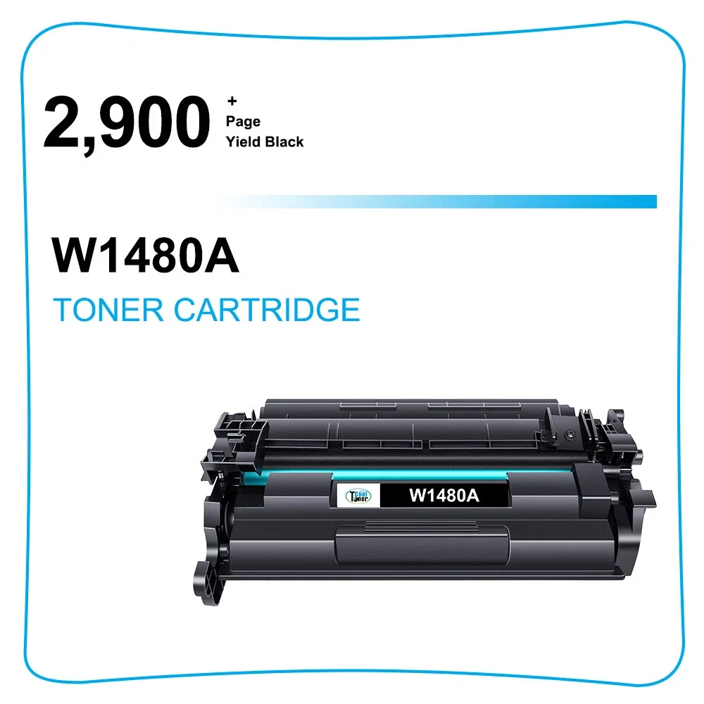 Toner preto 148A (sem chip) 4001n/dn/dw 4101fdn/fdw, W1480A
