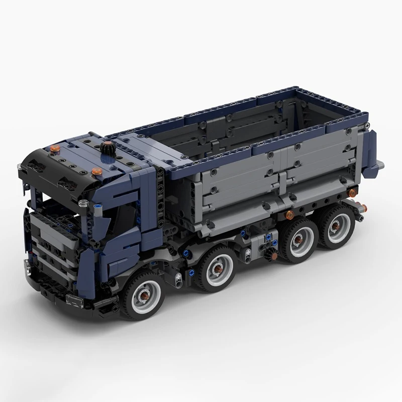 Moc Building Blocks Modular XT Tipper Truck Bricks Model DIY Assembly Construction Urban Car Model Toy Holiday Brithday Gifts