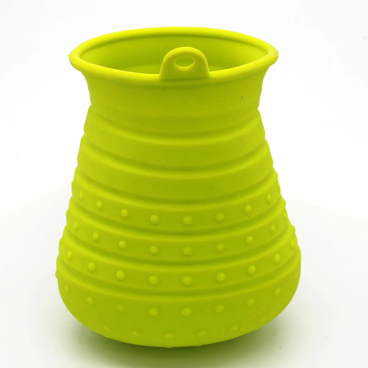 

Silicone Pet Foot Washing Cup Massager Dog Paw Cleaner S Green with Handle for Easy Carry and Hang Multifunctional Cleaning