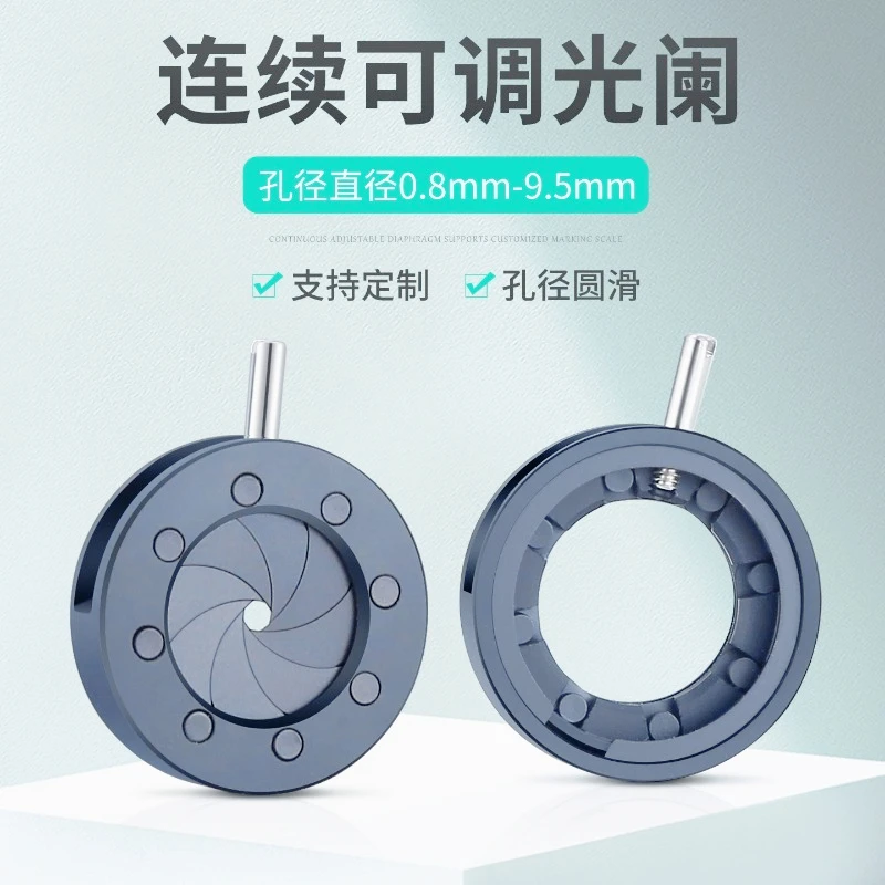 Diaphragm Module, Integrated Diaphragm, Adjustable Diaphragm, Manual Diaphragm, Condenser, Zoom in And Out 0.8-9