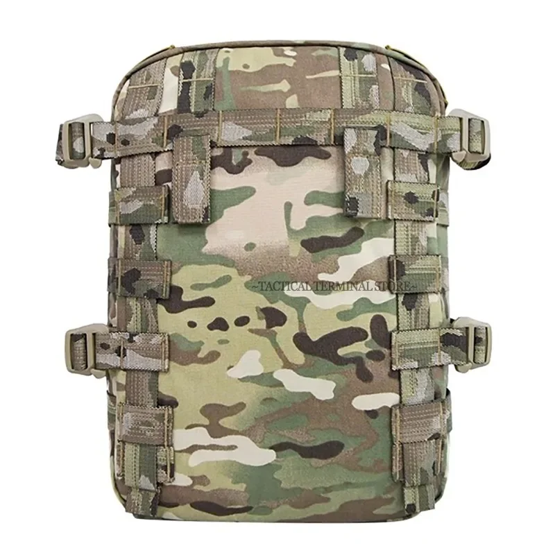 MOLLE Hydrations- und Helmtasche 3L Wasser-GP-Rucksack für taktische Plattenträger CPC AVS Weste Rücken-Zubehör Ausrüstungs-Erweiterungstasche – Detail 8