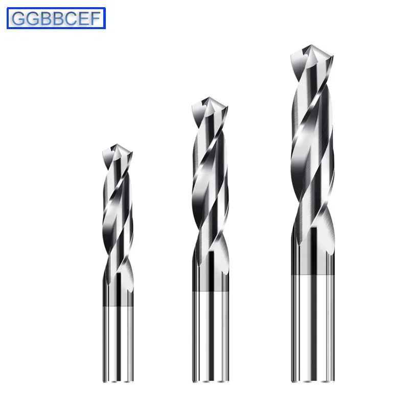 Carbide Drill Bits Hard Metal Drills Tungsten Steel Twist Drill Bit For Metalworking CNC Milling Cutter Drilling Tools 1mm-20mm