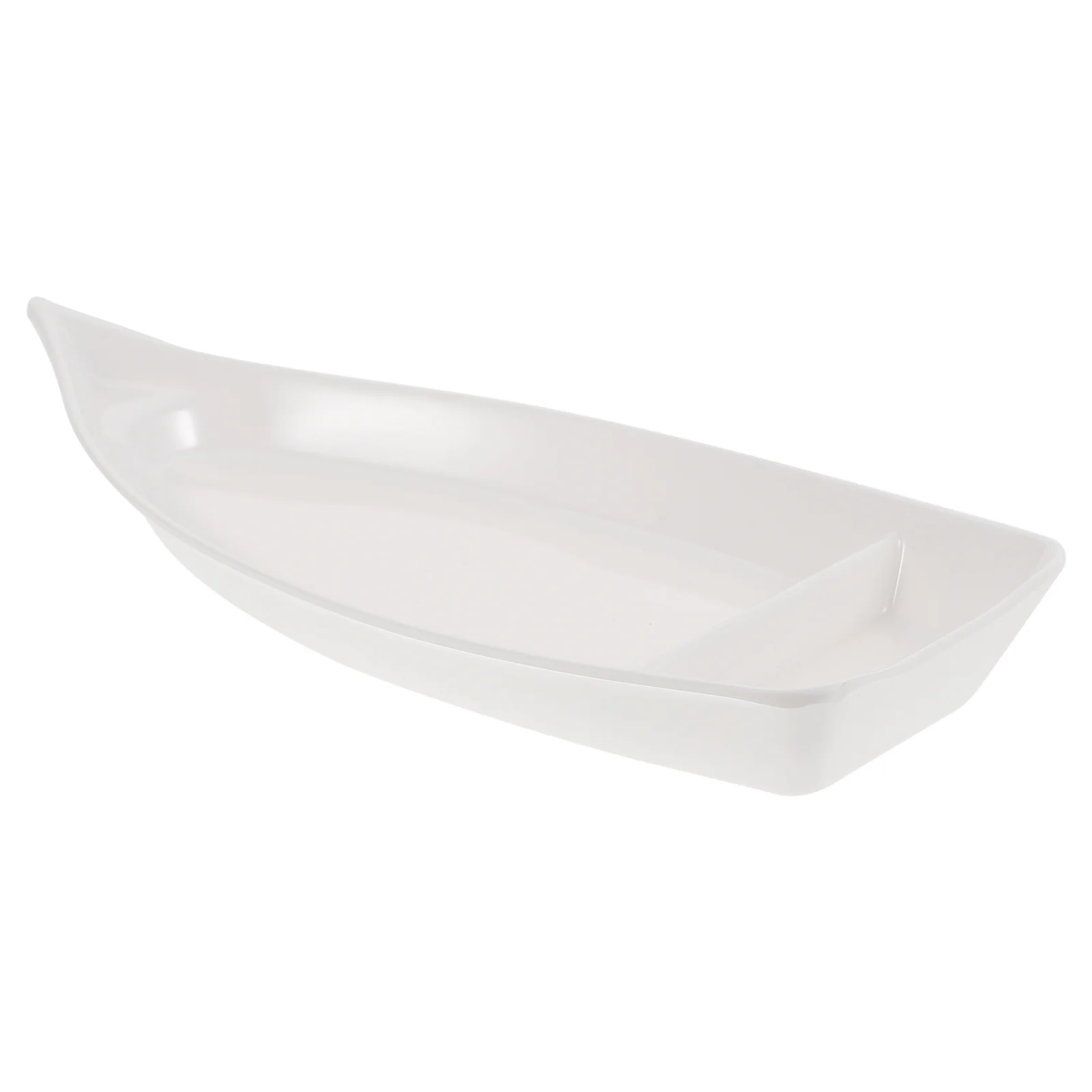 Sashimi Boat Melamine Sushi Tray Shape Dish Serving Platter Plate Japanese Style Tableware Shaped Food
