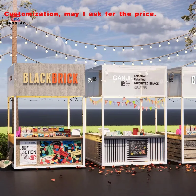 

custom.Activities Stall Mobile Outdoor Shop Multifunctional Sales Shelves Display Rack