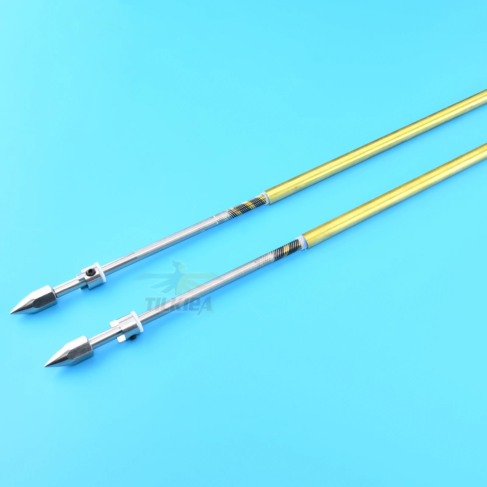 6.35 مللي متر 1/4 ''فليكس كابل الدعامة رمح إجمالي L700mm + أنبوب نحاسي + أنبوب بلاستيكي + محرك الكلب + الدعامة الجوز + طوقا/مجموعة ل RC قارب الغاز