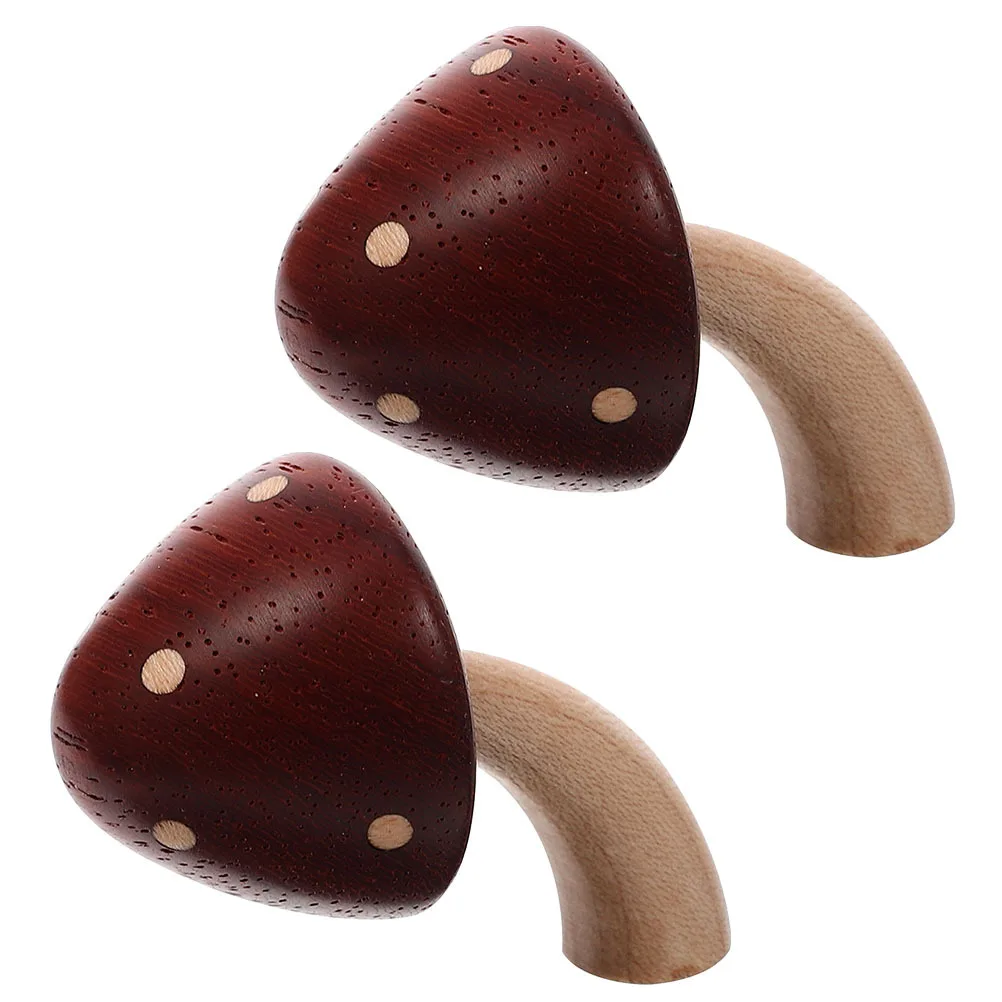 

2Pcs Mushroom Fridge Magnets Decorative Refrigerator Stickers Cute Kitchen Office Whiteboard Magnetic Accessories