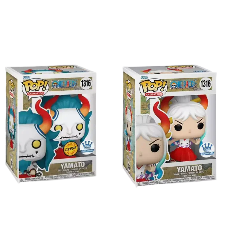 Funko Pop One Piece Yamato 1316 #   Yamato 1316 # Figura Coleccionable de Vinilo Chase de 10 cm, Muñeco de PVC para Niños, Regalo de Cumpleaños