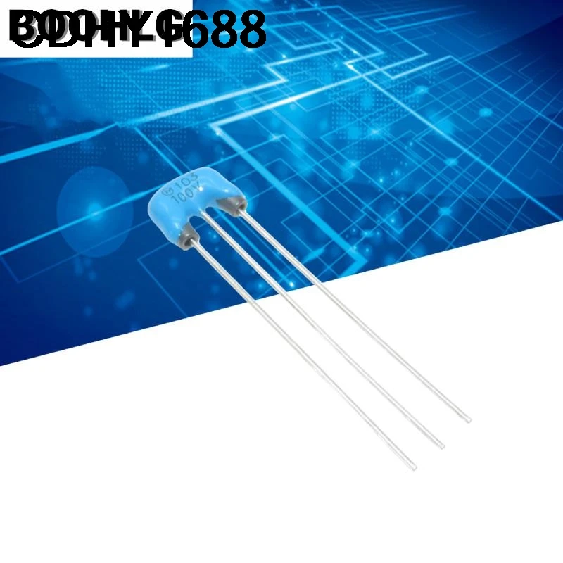 

100 шт./лот DSS6NZ82A103Q55B 100 В 10 нФ 100 В 103 6A EMI статический шум трехконечный фильтр новый и оригинальный