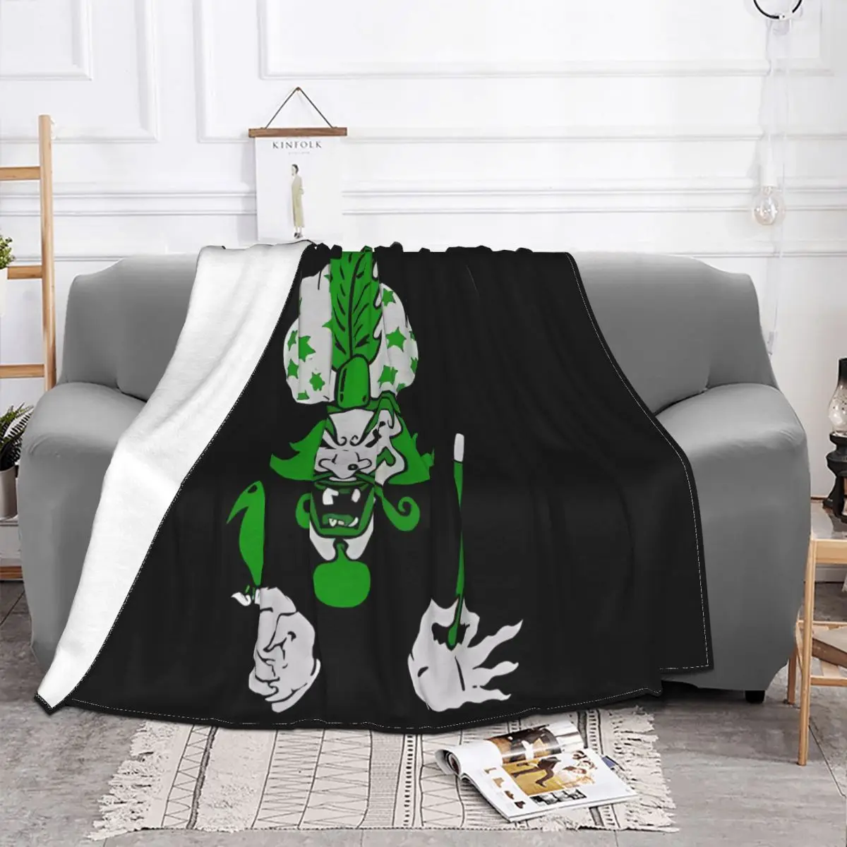 Icp The Great Milenko Green Quilt Bed Blankets Couple Blankets Blankets And Blankets Throw Blanket