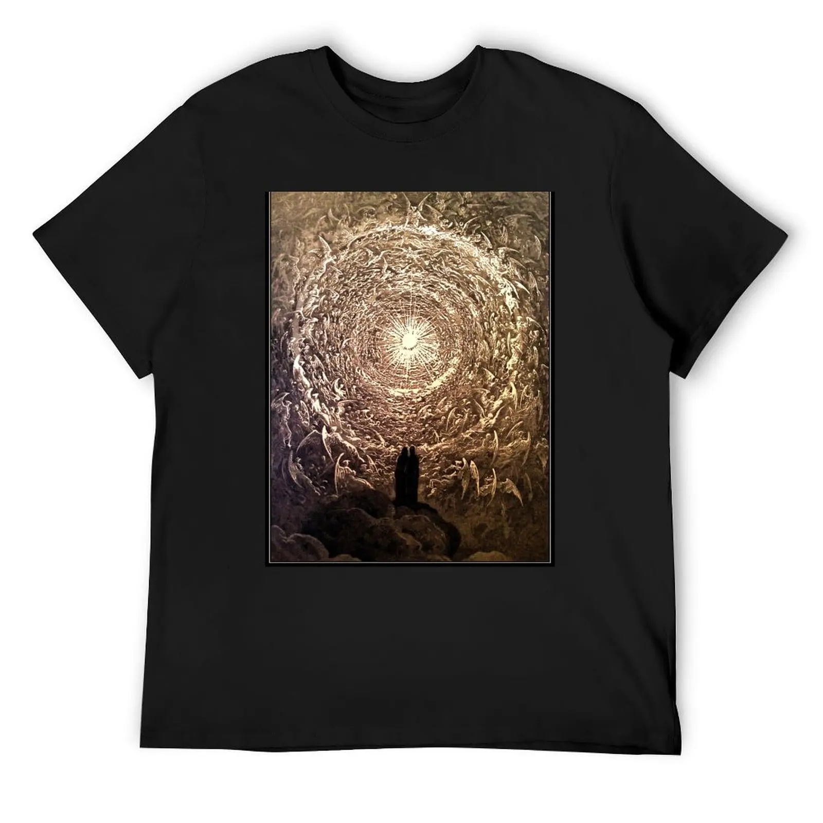 Circle of Angels - Gustave Doré T-Shirt customs oversized graphic tee plus size clothes mens t shirt graphic