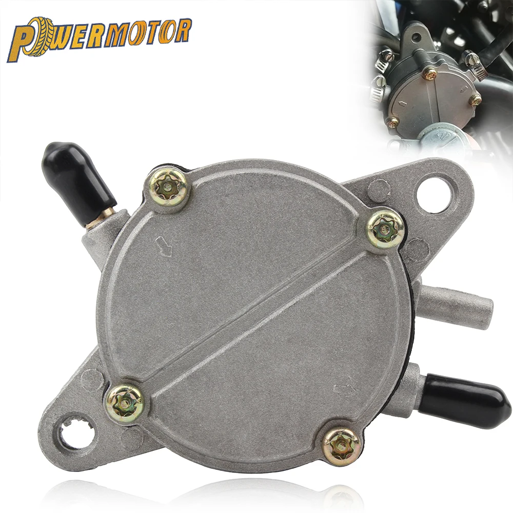Motorrad-Vakuum-Kraftstoffpumpe, Zubehör aus Aluminiumlegierung, Ersatz für ATV, Roller, GY6, 50 cc, 125 cc, 150 cc, 250 cc