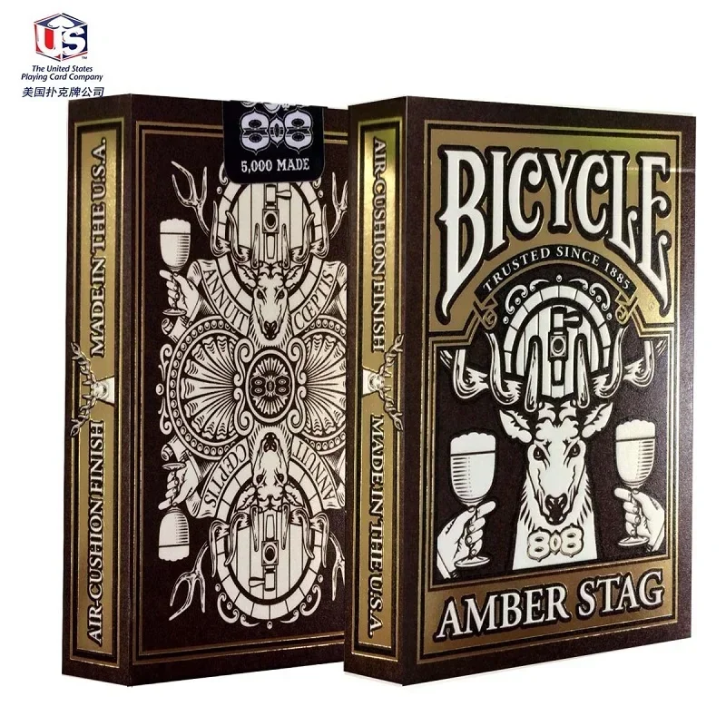 

Bicycle Amber Stag Playing Cards Club 808 Deck USPCC Poker Collection Card Games Hobby & Collectibles