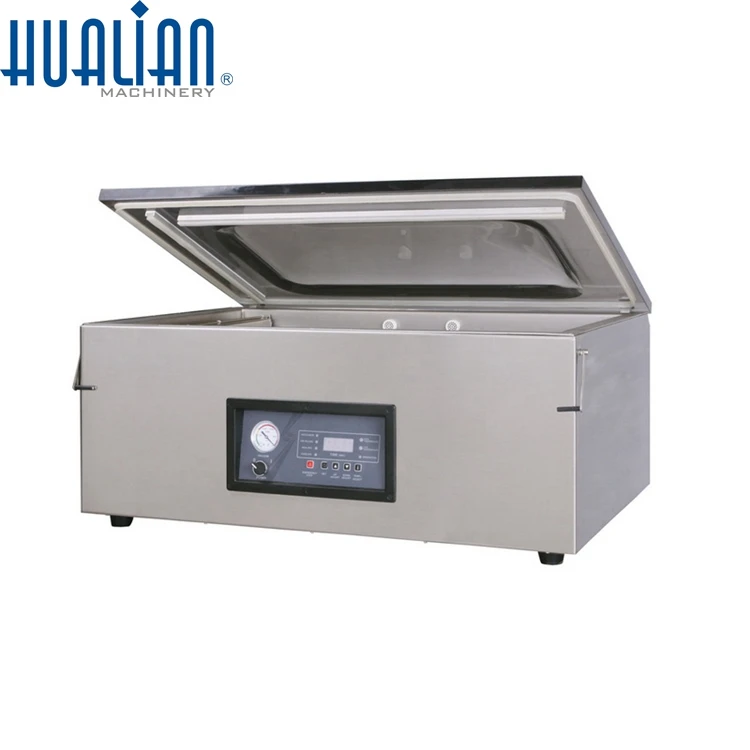 

DZ-900/T Hualian High Quality Food Table-Style Single Chamber Vacuum Packaging Machine for Food Industry