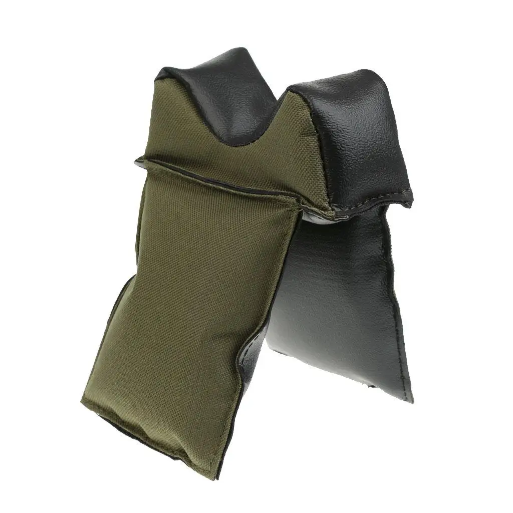 Universal Olive Green Window Mount Shooting Rest Bag - Non-slip and Filled