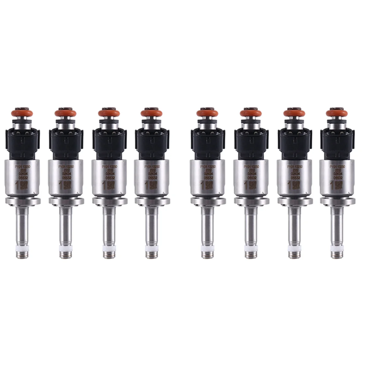 

8 Pcs Fuel Injection Injector PY01-13-250 PY0113250 for 2014-2018 Mazda 3 6 CX-5 2.5L