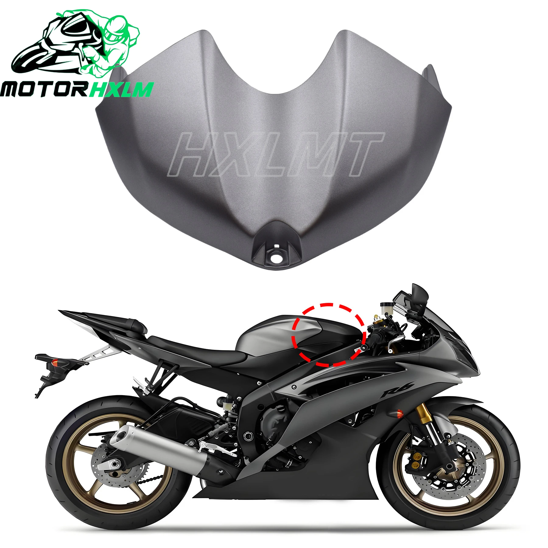 

ABS Unpainted Front Upper Nose Fairing for Yamaha YZF R6 YZFR6 2008- 2016 YZF-R6 08 16 Individual Motorcycle Top Cowl Fairings