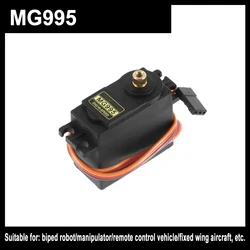1pcs Mg995 Mg996r Metal Gear Servmotor 180 360 High Speed Analog Servo Motor For Model Airplane Rc Car Boat Arduino Robot