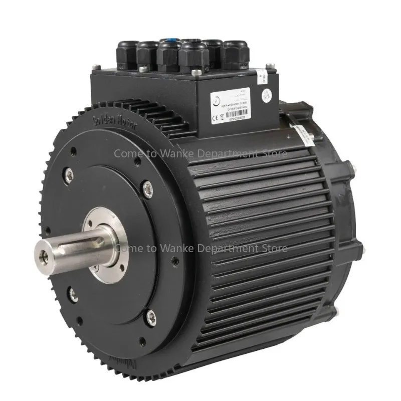

High power brushless DC water-cooled motor 48V 72V 10KW 4500rpm