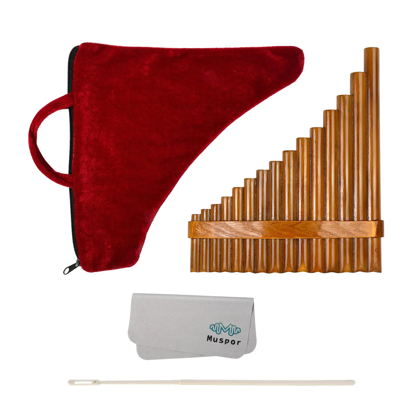 Pan Pipes 1 Set Woodwind Right-Hand/Left-Hand Pan Flutes for Practice