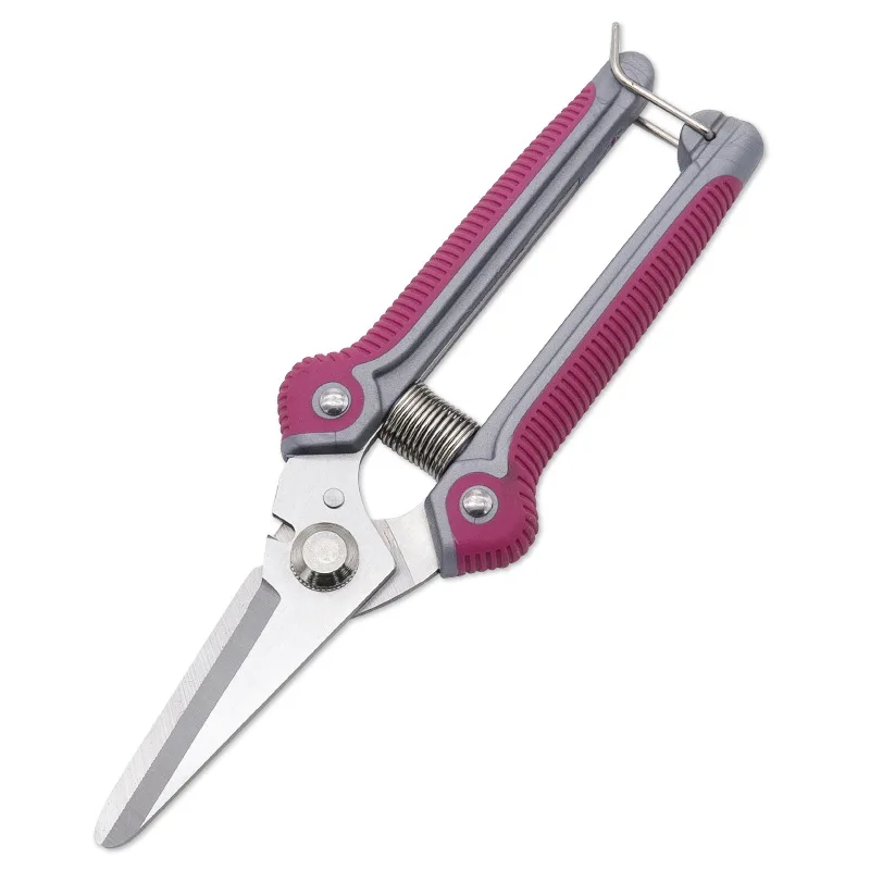 

Stainless Steel Multi-purpose Rubber and Plastic Handle Garden Shears Garden Shears Pruning Shears Horticultural Fruit
