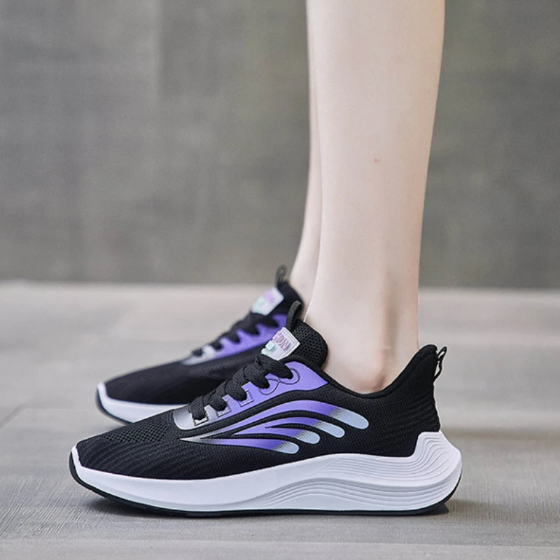 Running Shoes for Woman Spring Sneakers New In Mesh Breathable Trainers Women Tennis Shoes Sports Casual Sneaker Tenis De Mujer