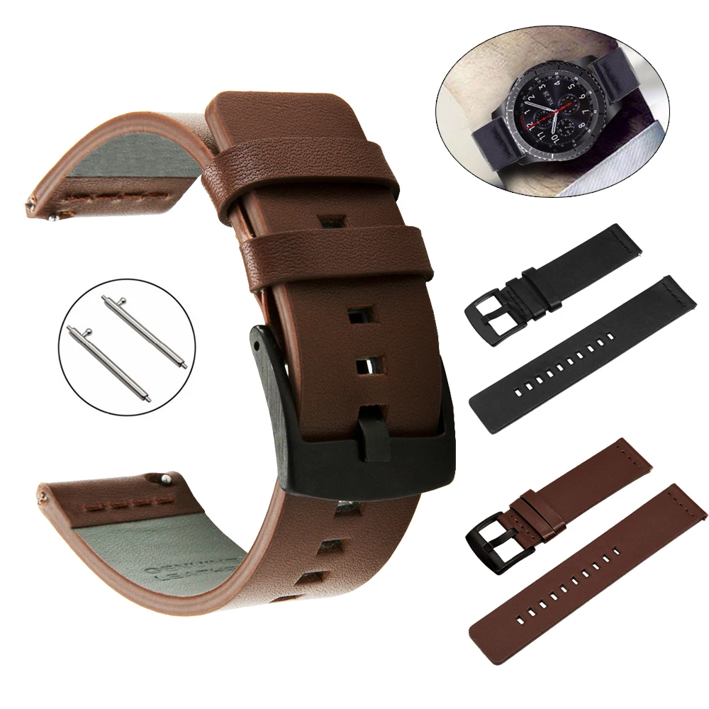 Original Band For Suunto 9 7 Leather Strap 24mm Watchband Suunto 9 7 D5 Spartan Wrist Hr Smart Watch Wristband Bracelet Correa