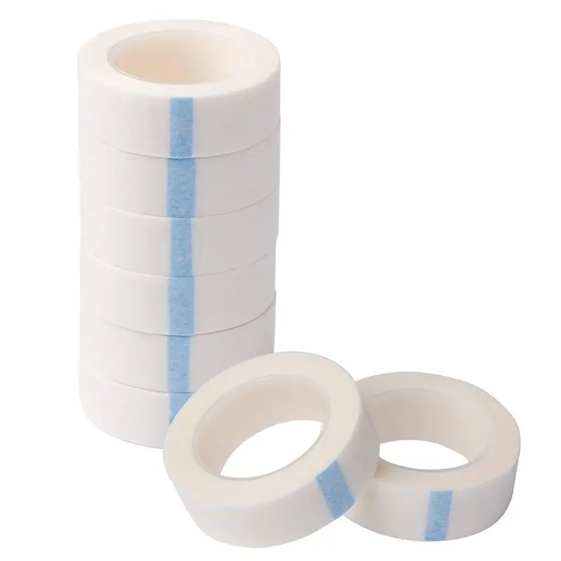 AA20-24 Rolls Adhesive Fabric Lash Tapes Eyelash Tape Non-Woven Fabric For Eyelash Extension Supply
