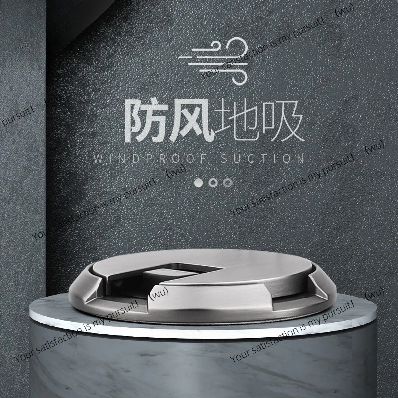No punching door suction, bathroom, bedroom, invisible mechanical floor suction buffer, household door touch ground installation