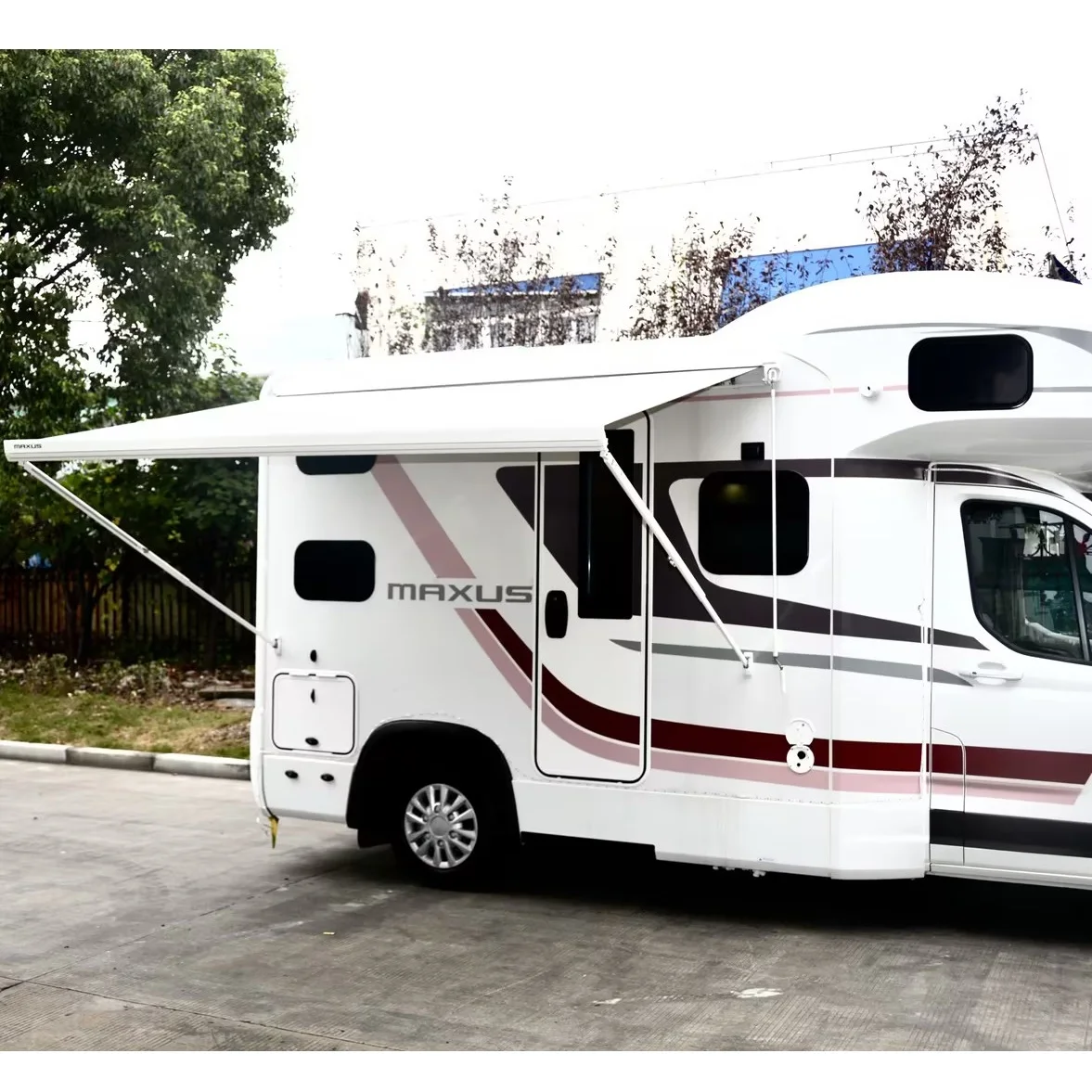 

Wareda Retractable Full Cassette Aluminum Alloy Frame RV Exterior Accessories Folding Outdoor Camper Trailers Van Awning for Car