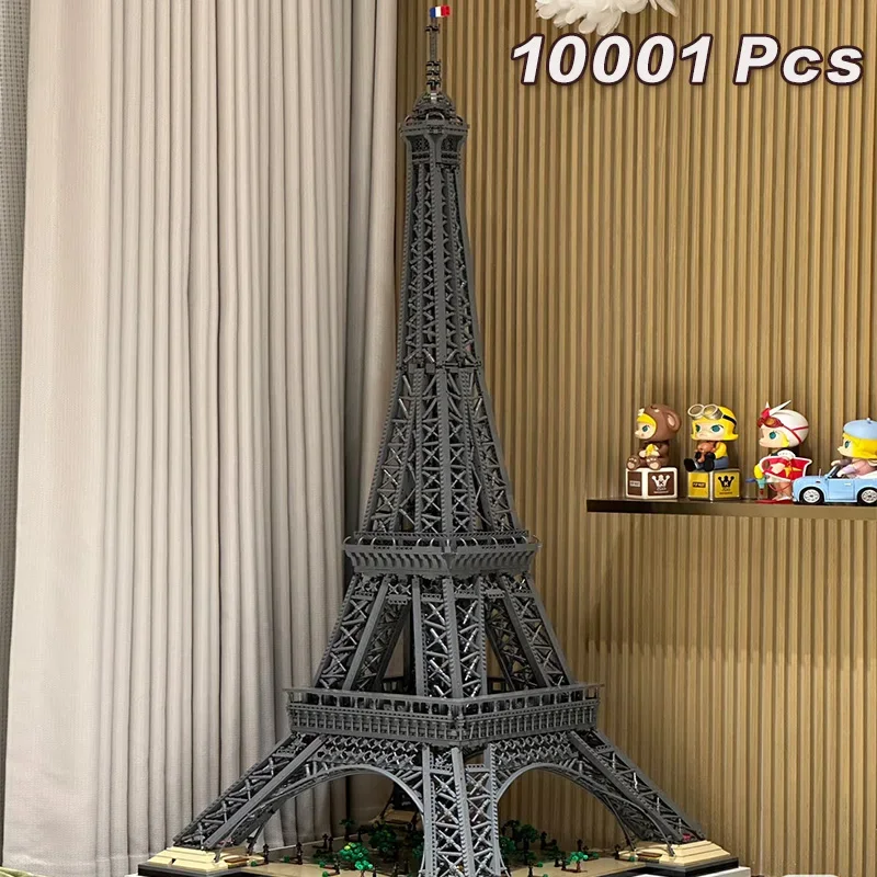 

1.5M Eiffel Tower compatible 10307 10001pcs PARIS Architecture Model Building Block Brick Kit Adult Children Toy Gift Set ﻿