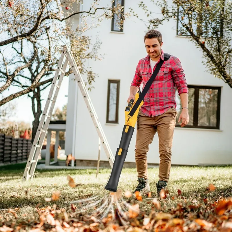 

DTA4-Cordless Brushless Lithium Leaf Blower With Pure Copper Motor Bare Metal
