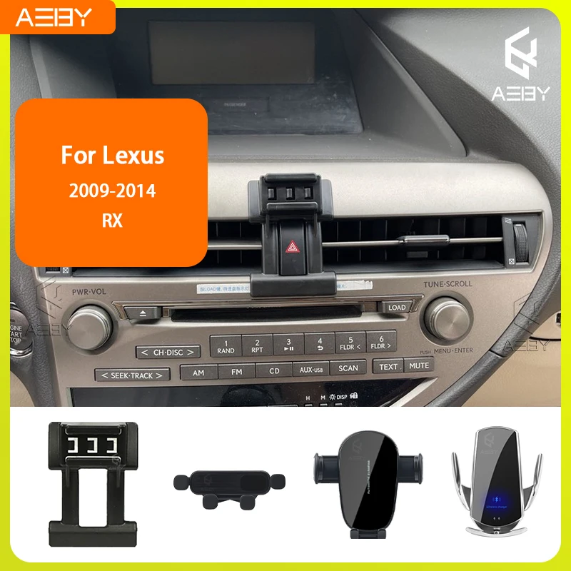 Für Lexus RX 2009-2014 Handyhalterung Auto-Mobiltelefon-Halterung Spezielle Fixierte Halterung Basis Kabellose Ladestation Innenraum