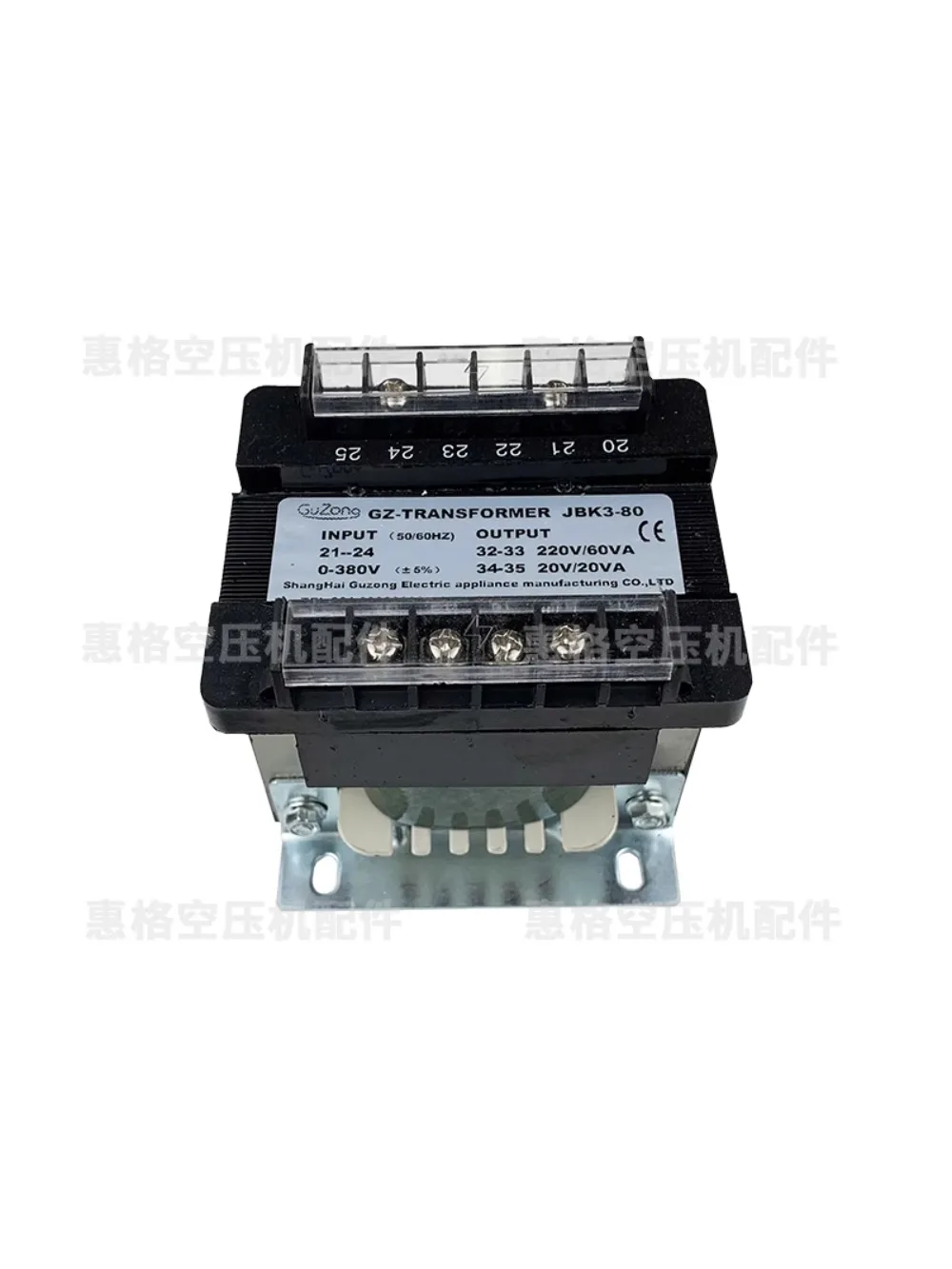 1 قطعة محول ضاغط الهواء اللولبي JBK3-63 JBK3-80 JBK3-100 محول 380 فولت إلى 220 فولت