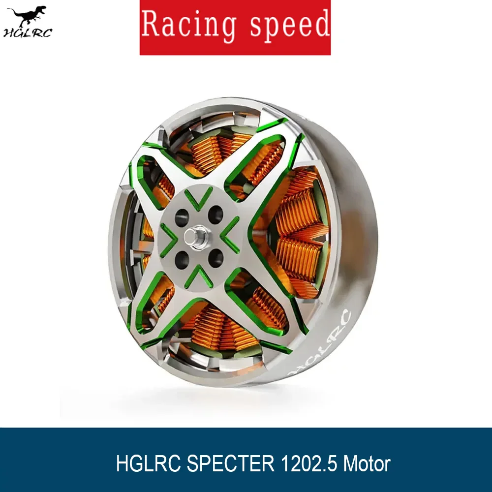 HGLRC SPECTER 1202.5 Brushless Motor 11000KV 1-2S LIPO for 2.5/3 Inch Toothpick FPV Freestyle Long Range Drone