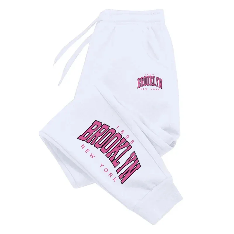 

Hot Sales Trousers Womens Sweatpants Versatile City Printing Trend Sports Pants Casual Tracksuit Trousers Gym Jogging Mens Pants