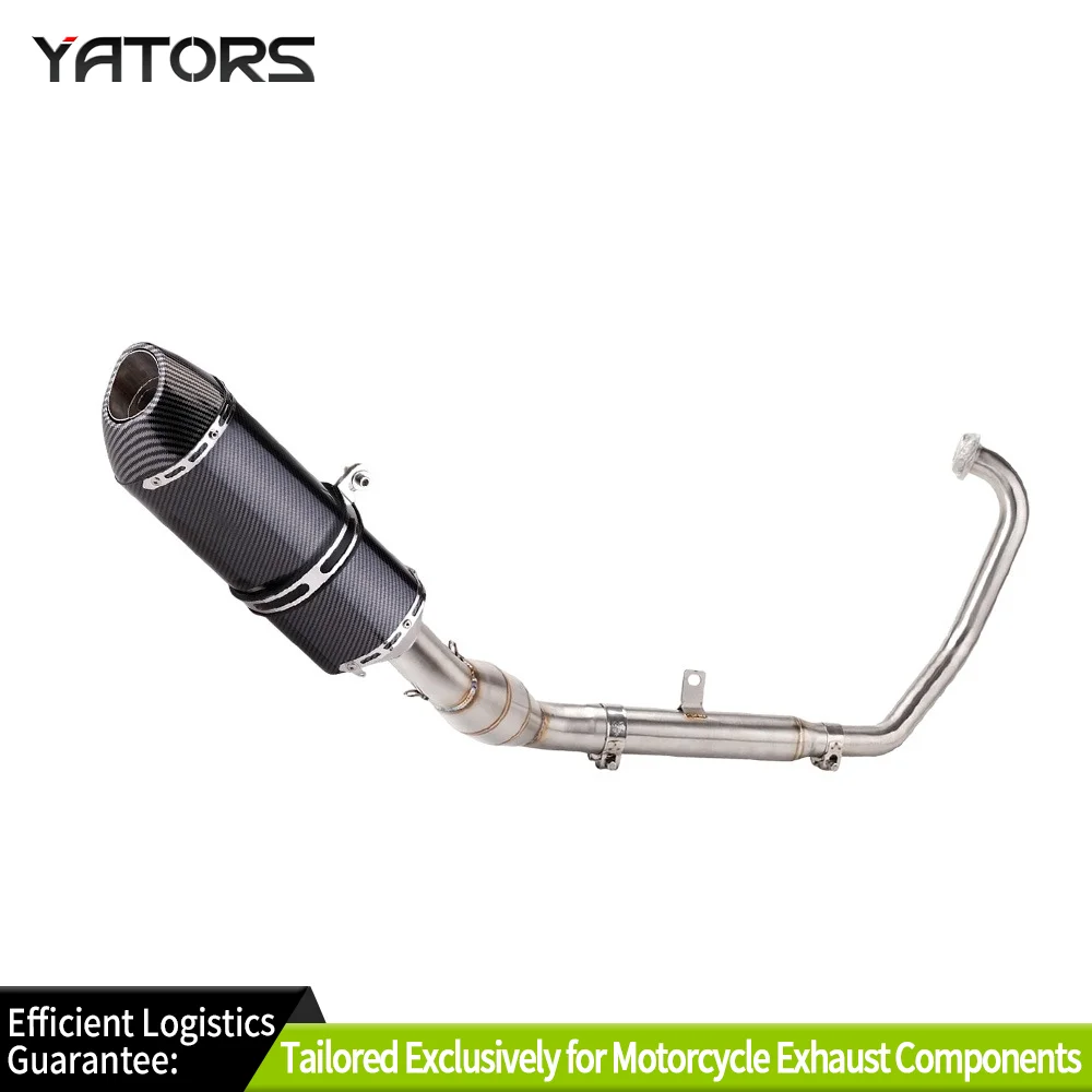 

Full Exhaust System Header Pipe Muffler Tips For CF-MOTO 250NK/SR 300SR/SS 300NK Exhausts Pipes