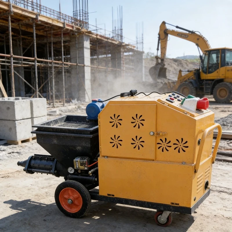 

Small Shotcrete Machine Concrete Mortar Sprayer Wall Plastering Equipment Wholesale Price