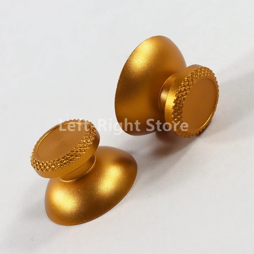1set Mushroom Aluminum Metal Joystick Grip Cap Analog Thumb Stick Cover For PS5 Gamepad Controller Thumbstick Replacement