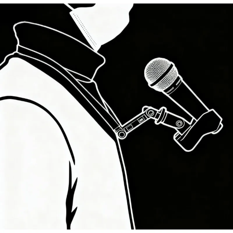 

Профессиональный держатель микрофона на шею, фокусы, иллюзии, трюк, регулируемый держатель для магии, сценический аксессуар для фокусника