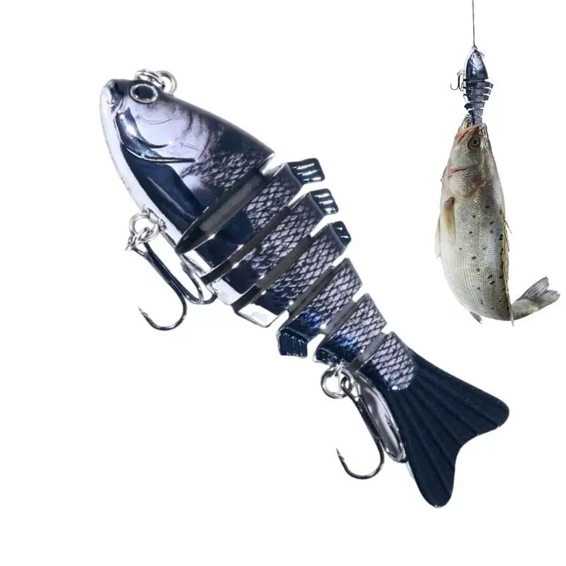 Crankbaits For Fishing Multi-Jointed Artificial Fishing Lure With Hook 3.94 Inches Colorful Angling Accessories Slow Sinking