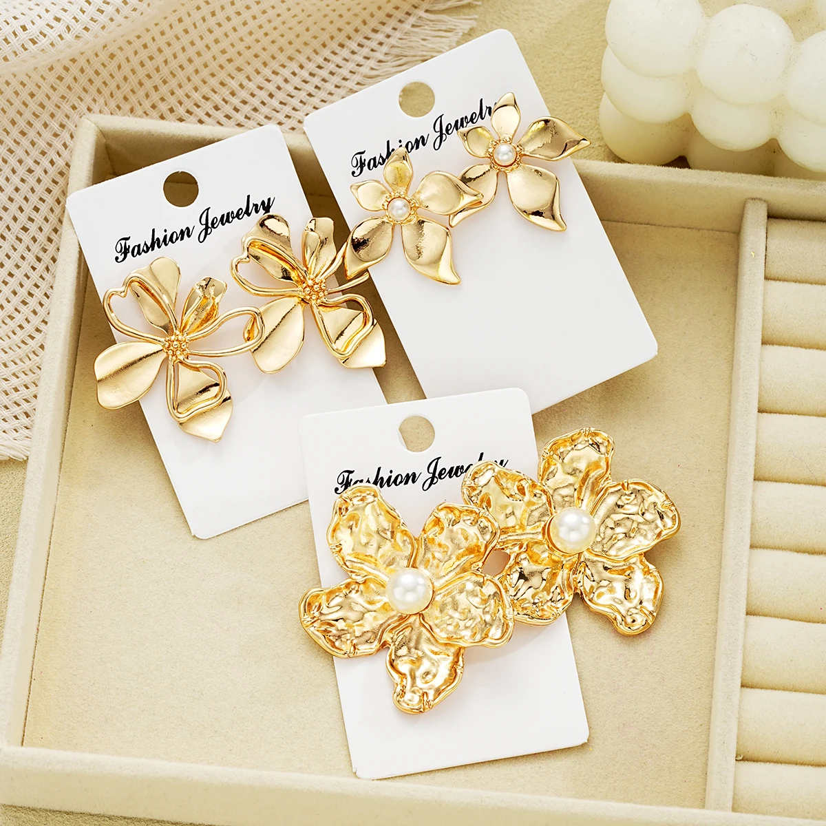 6Pcs/Set Gold Color… - image