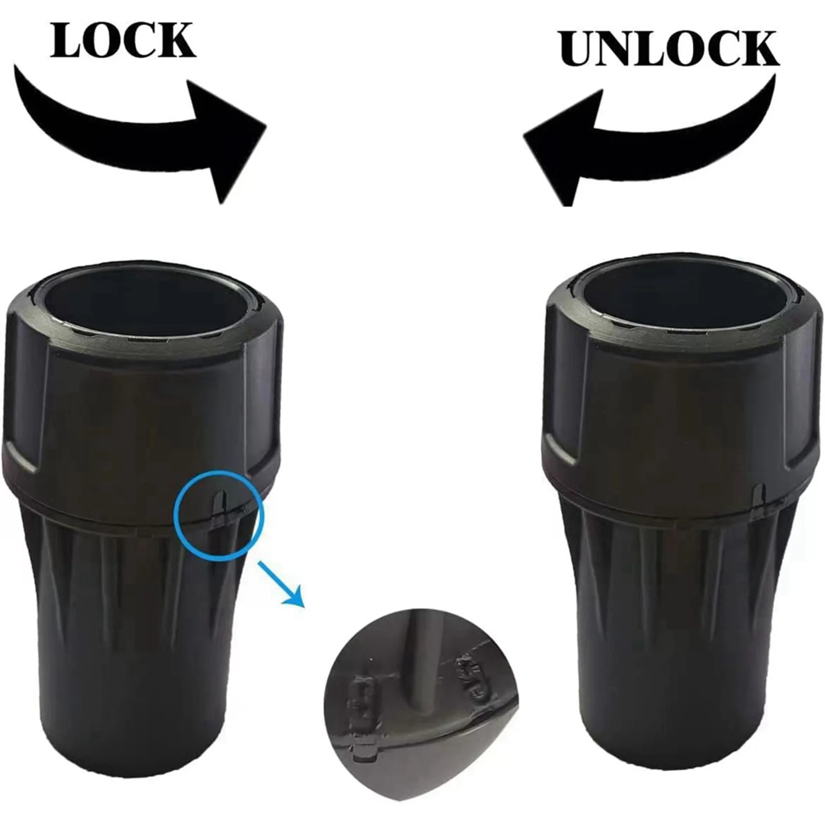 

A98E-2X DWV9000 Universal Quick Connector,1-1/4 Inch Dust Collection Adapter For Vacuum Hose On Sander, Miter Saw