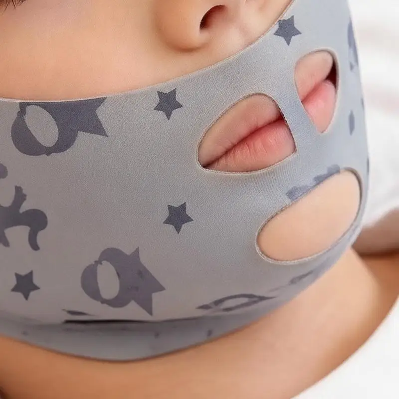 Double-deck Face Slimming Bandage Face Lifting Belt V Line Face Slimming Strap Double Chin Tightener Slim Strap Facial Mask Tool view 4