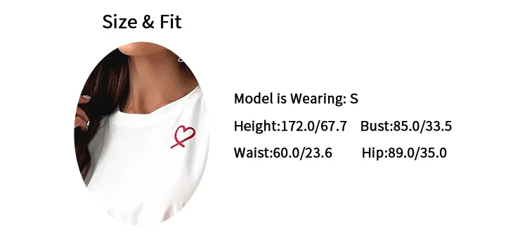 Herz & Brief gedruckt Damen Pyjama Pj Set weiche Kurzarm Tops & elastische Taille Hosen Pyjama Pijama Femme Casual Home Kleidung – Detail 2