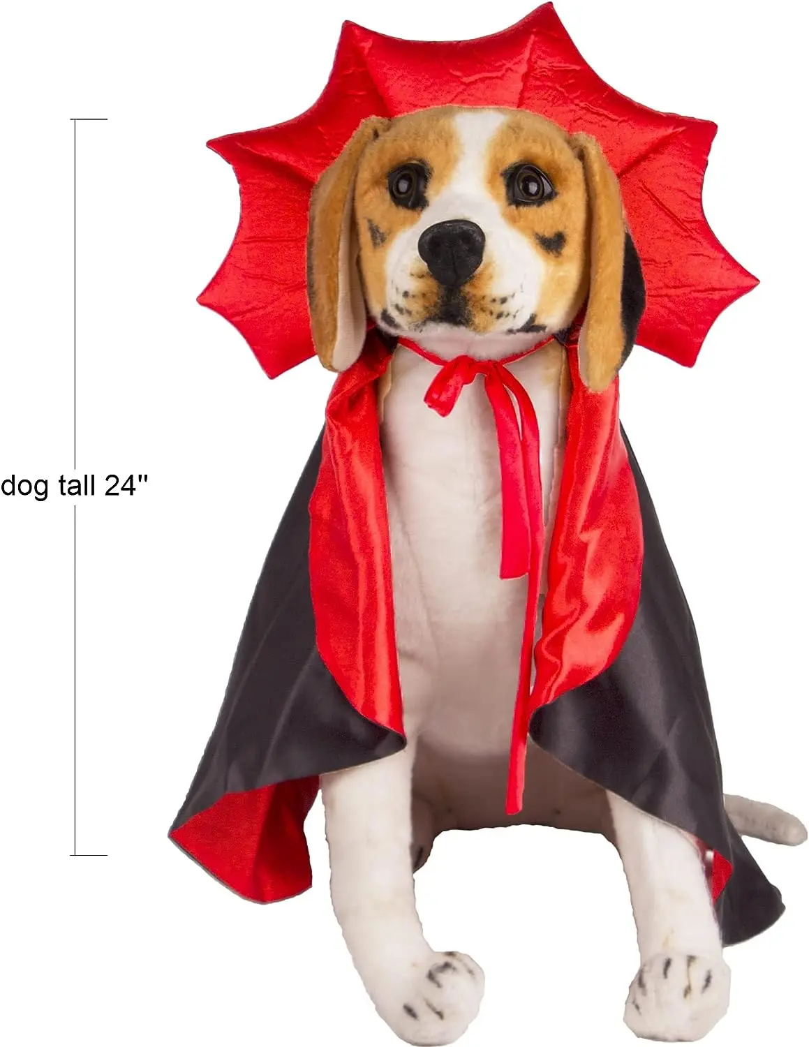 Halloween Dog Costume Pet Vampire Devil Costume Cat Halloween Cloak Cape Red Black Halloween Costumes for Small Medium Large Dog