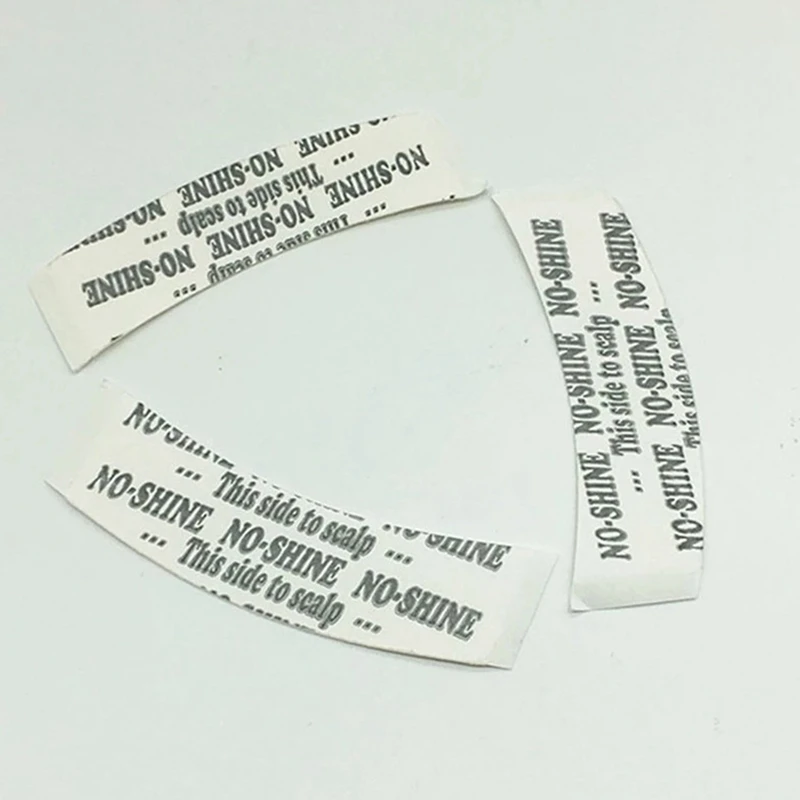 شريط تطويل شعر لاصق مزدوج ، شريط شعر مستعار ، شعر مستعار دانتيل ، شريط لاصق ، بدون تألق ، لكل حصة